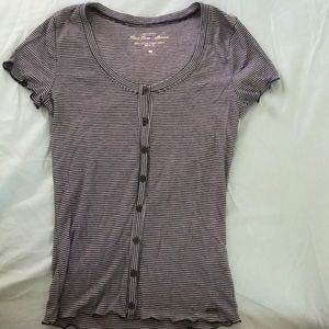 Hollister Button Up T-shirt
